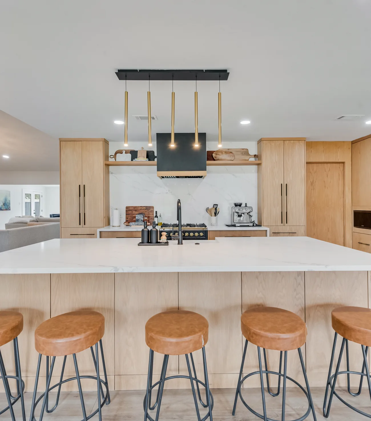 Luxury modern kitchen — DFW real estate by Erika Butler
